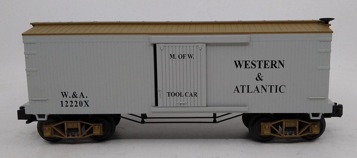 MTH 30-7439 O Gauge W.A.R.R. 19th Century 34' Boxcar #12220X LN/Box