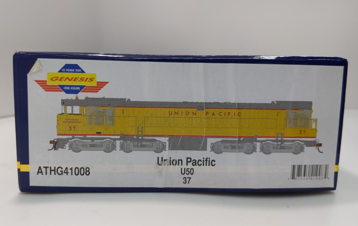 Athearn G41008 HO Union Pacific U50 Diesel Locomotive #37