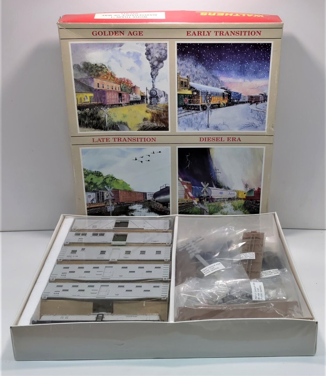 Walthers 932-911 HO Scale Maintenance of Way Work Train # 1 Kit