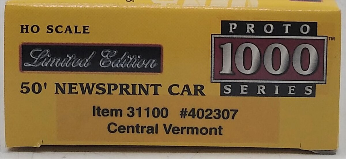 Proto 1000 31100 HO Central Vermont 50' Newsprint Car #402307 LN/Box