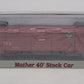 Proto 2000 30994 HO Chicago Burlington & Quincy Mather 40' Stock Car #50098 LN/Box
