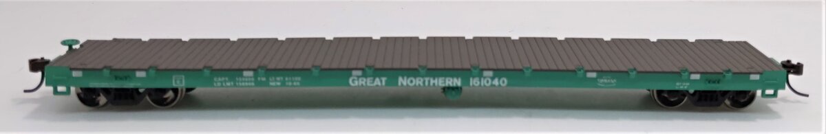 Athearn 92678 HO Great Northern 60' Ready-to-Run Flat Car #161040