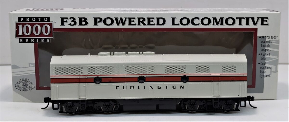 Proto 1000 23964 HO Chicago Burlington & Quincy F3B Powered Diesel Locomotive LN/Box