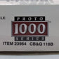 Proto 1000 23964 HO Chicago Burlington & Quincy F3B Powered Diesel Locomotive LN/Box