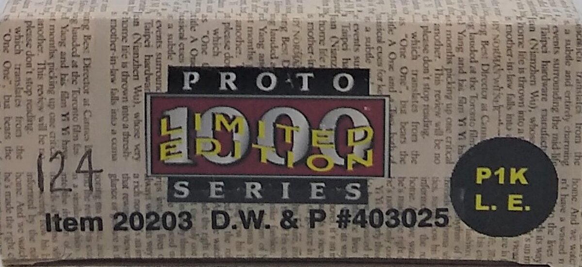 Proto 1000 20203 HO Duluth Winnipeg & Pacific Car #403025