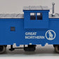 Atlas 1905 HO Scale Great Northern Extended Vision Caboose