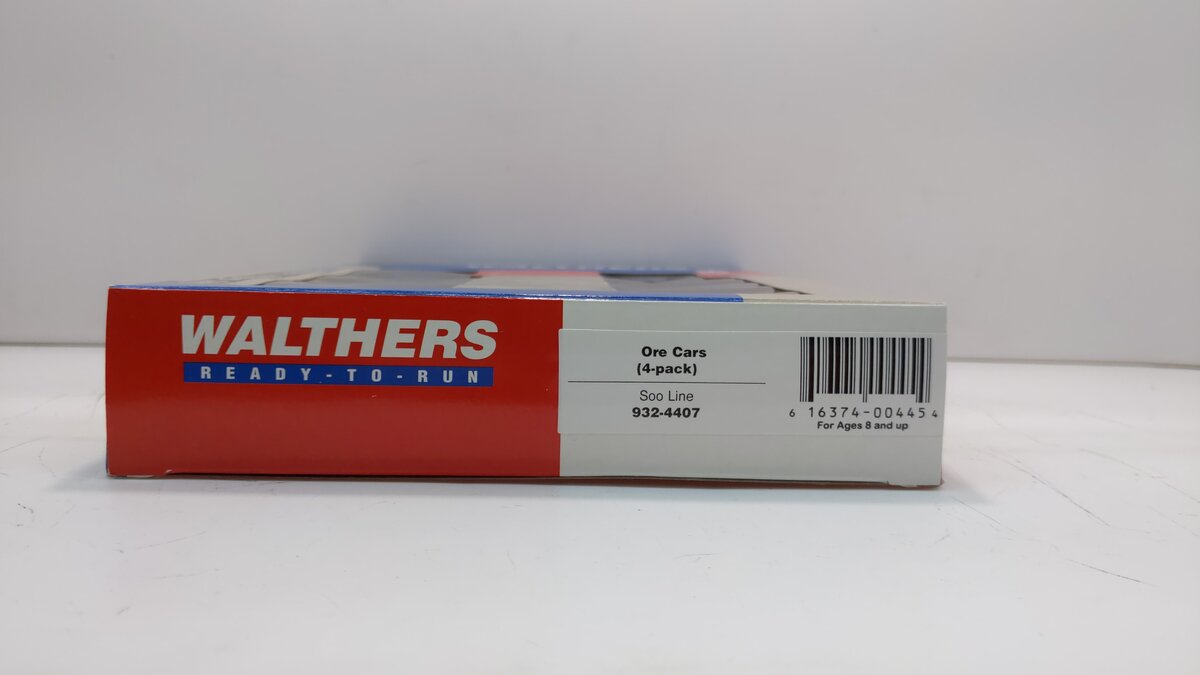 Walthers 932-4407 HO Scale SOO Line Ore Cars (Pack of 4) LN/Box