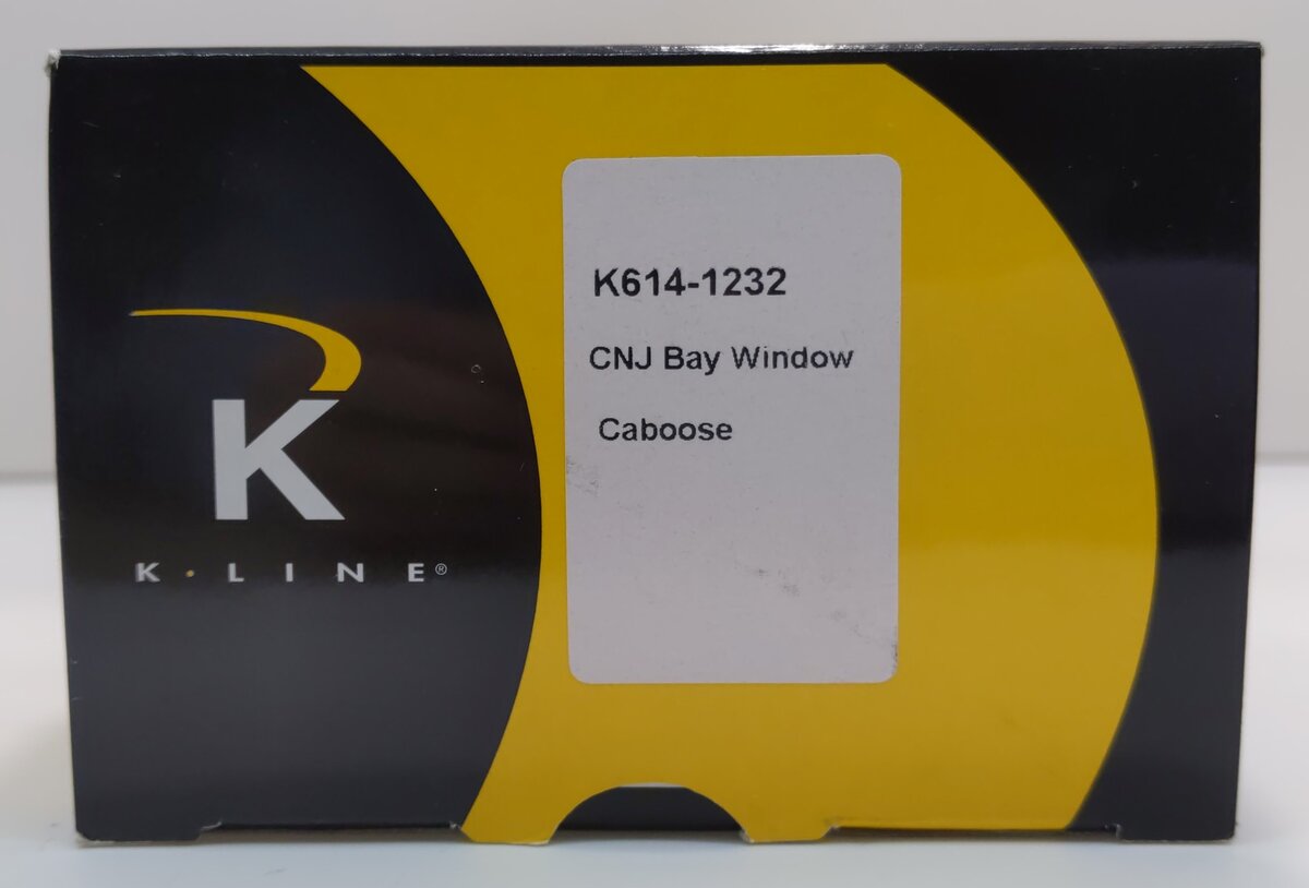 K-Line K614-1232 O CNJ Bay Window Caboose #91291 EX/Box