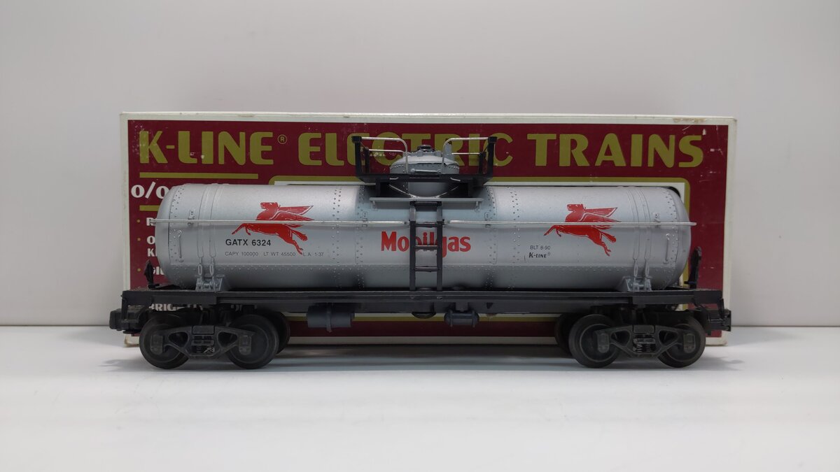 K-Line K6324 O Gauge Mobil Single Dome Tank Car LN/Box