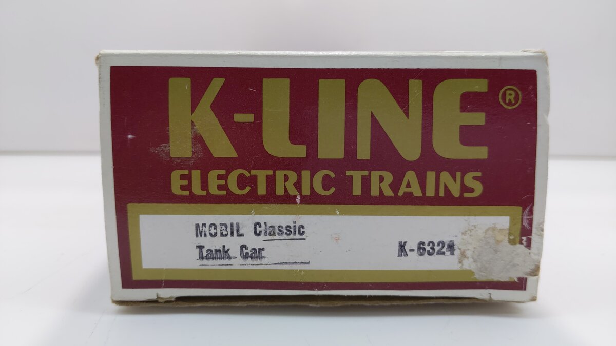 K-Line K6324 O Gauge Mobil Single Dome Tank Car LN/Box