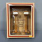 MTH 11-90085 #57 Orange Corner Lamps (Set of 2) LN/Box