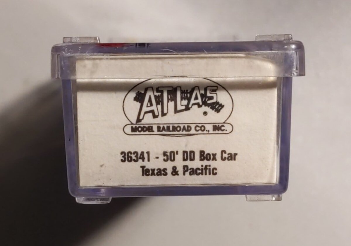 Atlas 36341 N Scale Texas & Pacific 50' Box Car #74511 LN/Box