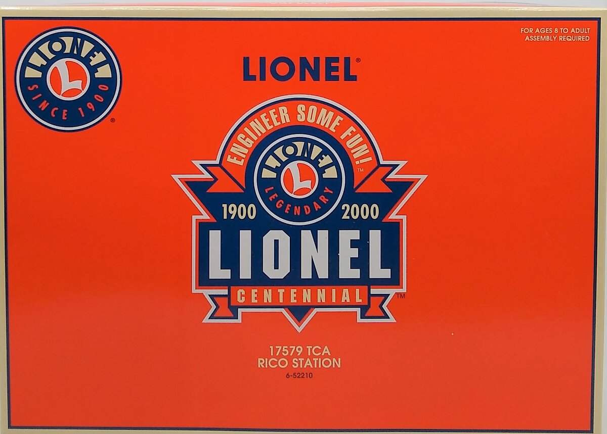 Lionel 6-52210 17579 O TCA Rico Station Kit MT/Box