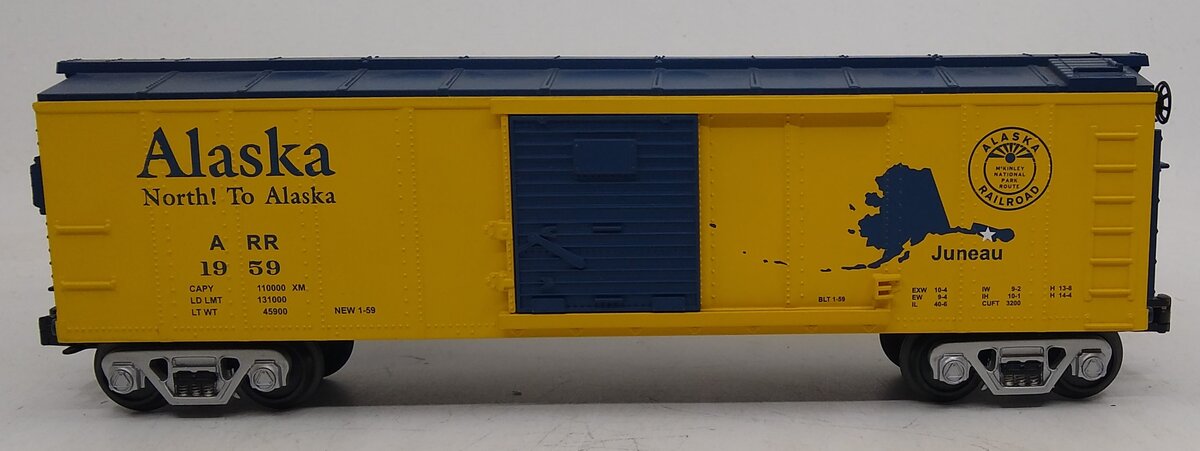 MTH 30-74099 O Gauge Alaska Box Car #1959 NIB