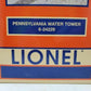 Lionel 6-24229 O Pennsylvania Water Tower LN/Box