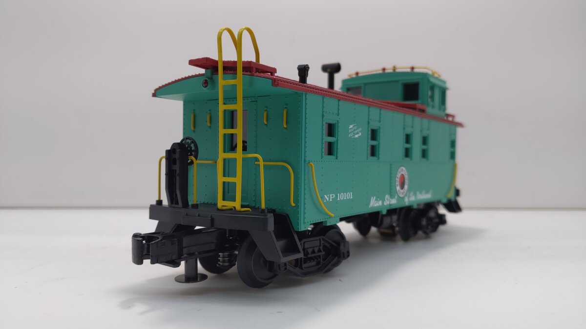 MTH 30-7772 O Northern Pacific RailKing Offset Steel Caboose Car #10101 LN/Box