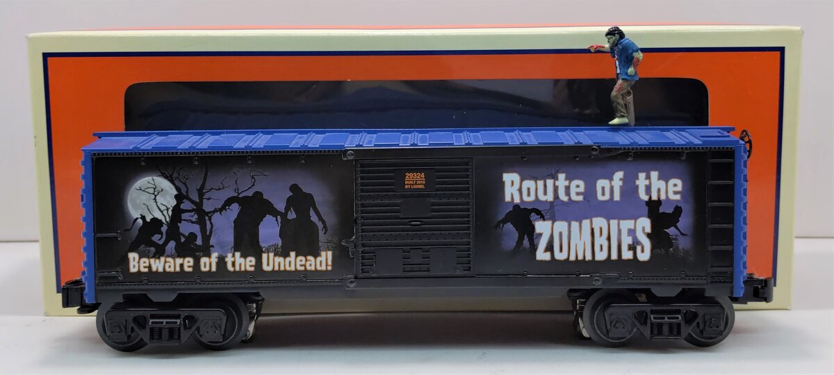 Lionel 6-29324 O Halloween Operating Walking Zombie Brakeman Car LN/Box