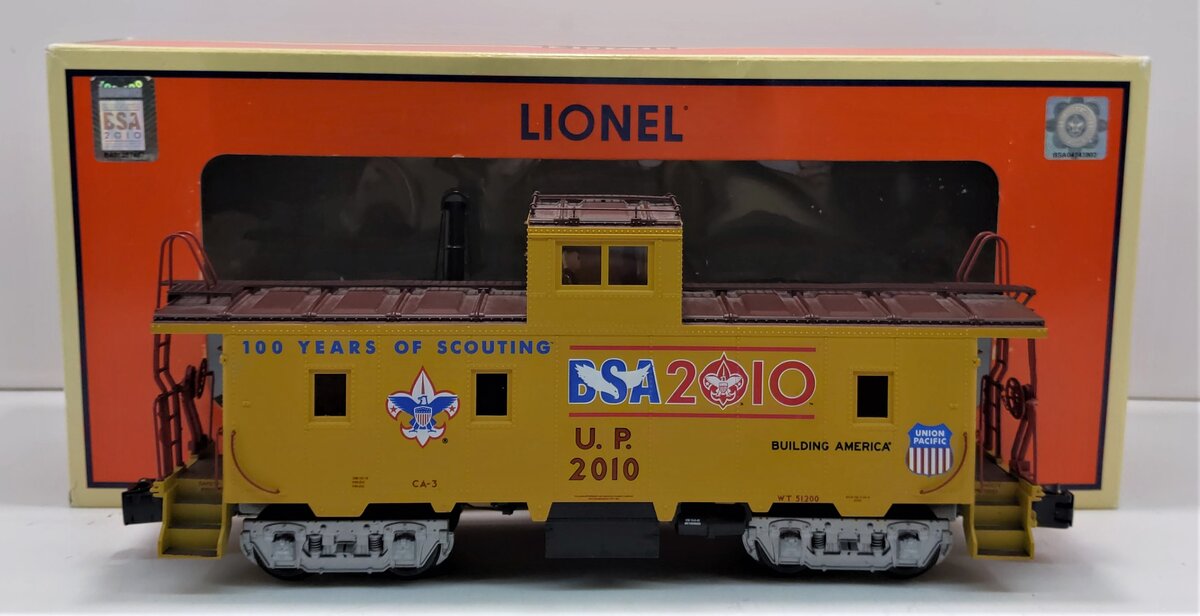 Lionel 6-27645 O-27 Union Pacific Boy Scouts Ca-3 Caboose LN/Box