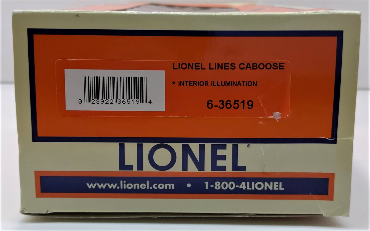 Lionel 6-36519 O Lionel Lines Illuminated Caboose LN/Box