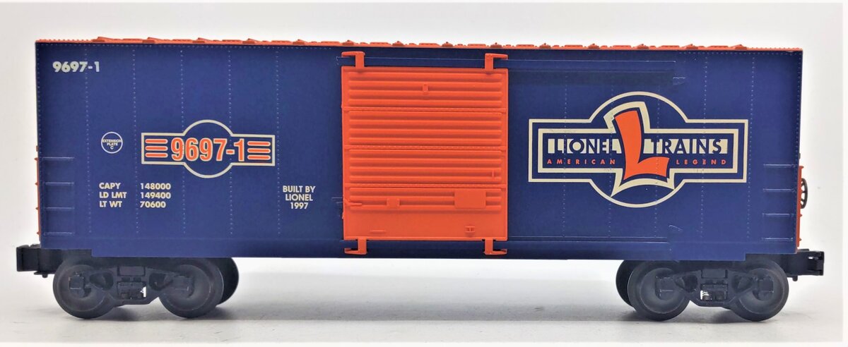 Lionel 6-29221 1997 9697-1 Lionel Contennial Hi-Cube Boxcar LN/Box