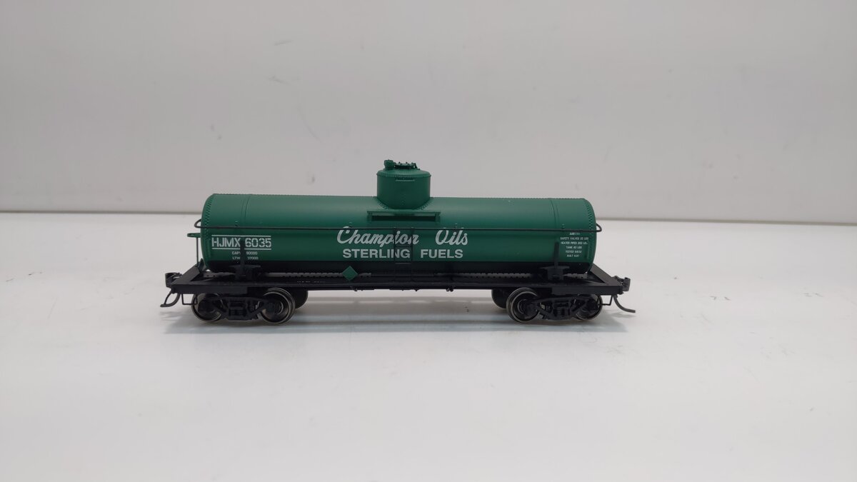 InterMountain 46329-05 HO Champion Oils/Sterling Fuels Tank Car #6035 LN/Box