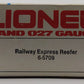 Lionel 6-5709 O Gauge Railway Express Agency Woodside Reefer NIB