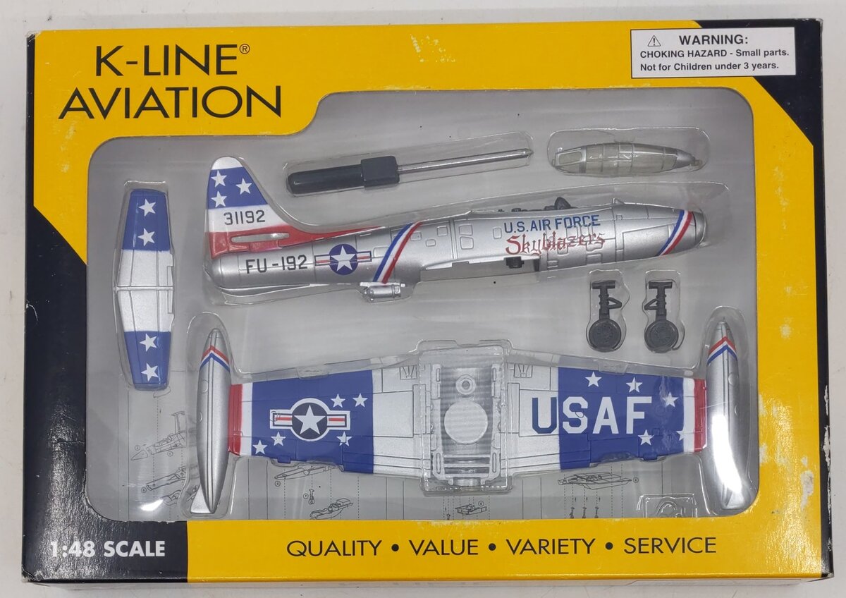 K-Line K40232 1:48 Scale USAF F-84G Fighter Plane Military Aircraft Plane Kit