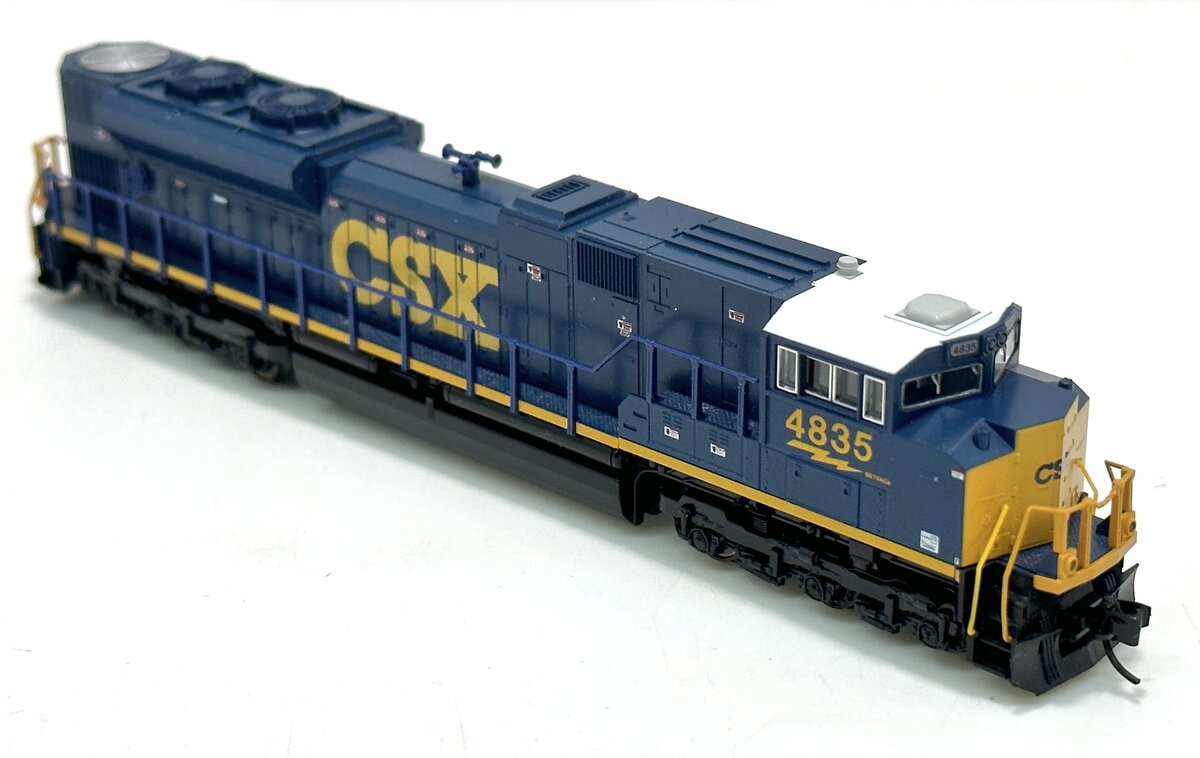 Kato 176-8436 N Scale CSX Powered EMD SD70ACe Diesel Locomotive #4835