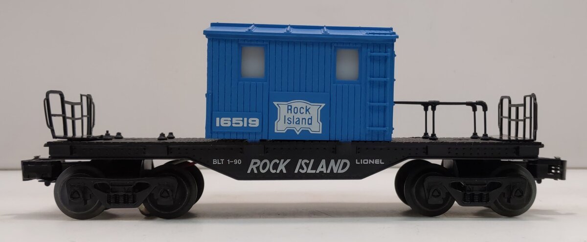 Lionel 6-16519 O Gauge Rock Island Transfer Lighted Caboose LN/Box