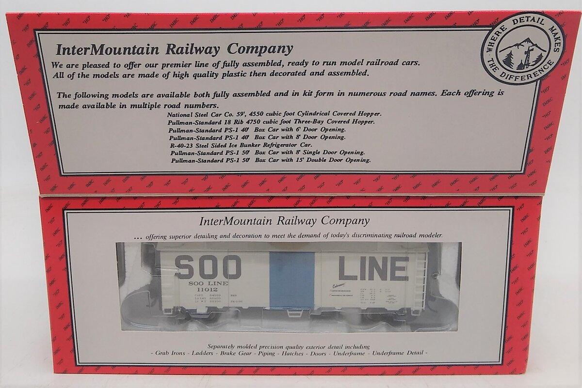 InterMountain 11012 HO SOO Line Potato Car LN/Box