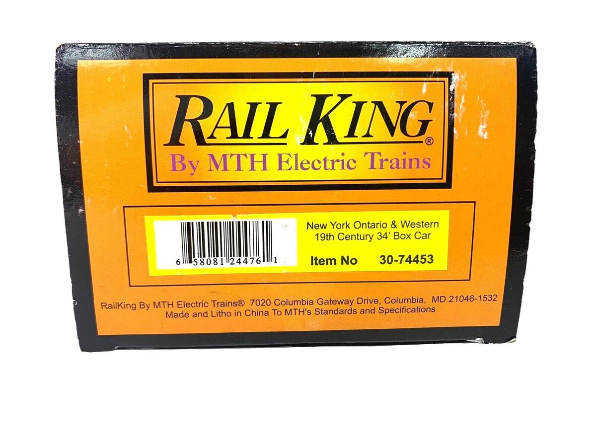 MTH 30-74453 O Gauge New York Ontario & Western Box Car #5025