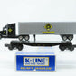 K-Line K6669 Erie Classic Tractor Trailer on Flat Car EX/Box