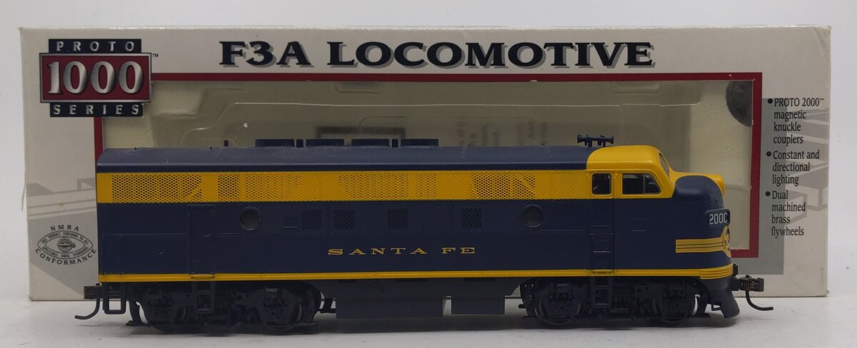 Proto 1000 8157 HO Scale AT&SF F3A Powered Diesel Locomotive #200C