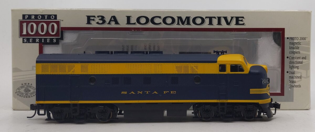 Proto 1000 8158 HO Scale AT&SF F3A Diesel Locomotive #201C LN/Box