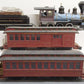 Bachmann 90022 G Scale Gold Rush 4-6-0 Steam Locomotive Train Set VG/Box