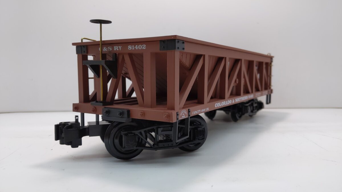 Aristo-Craft 81402 Colorado & Southern Coal Hopper Car EX
