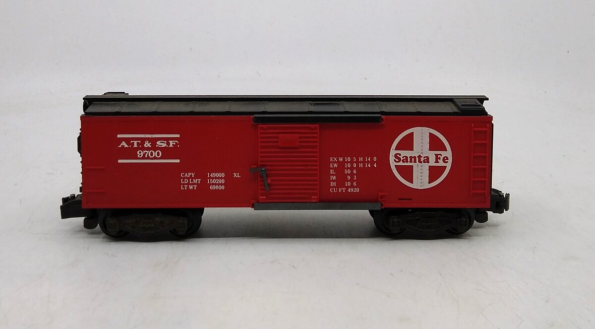 American Flyer 4-9700 S Gauge Santa Fe Box Car #9700 EX/Box