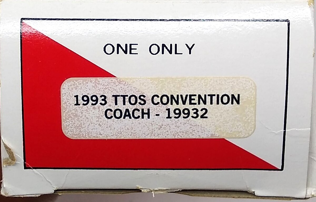 Marx 19932 O Gauge TTOS 1993 Southern Pacific Coach Passenger Car NIB