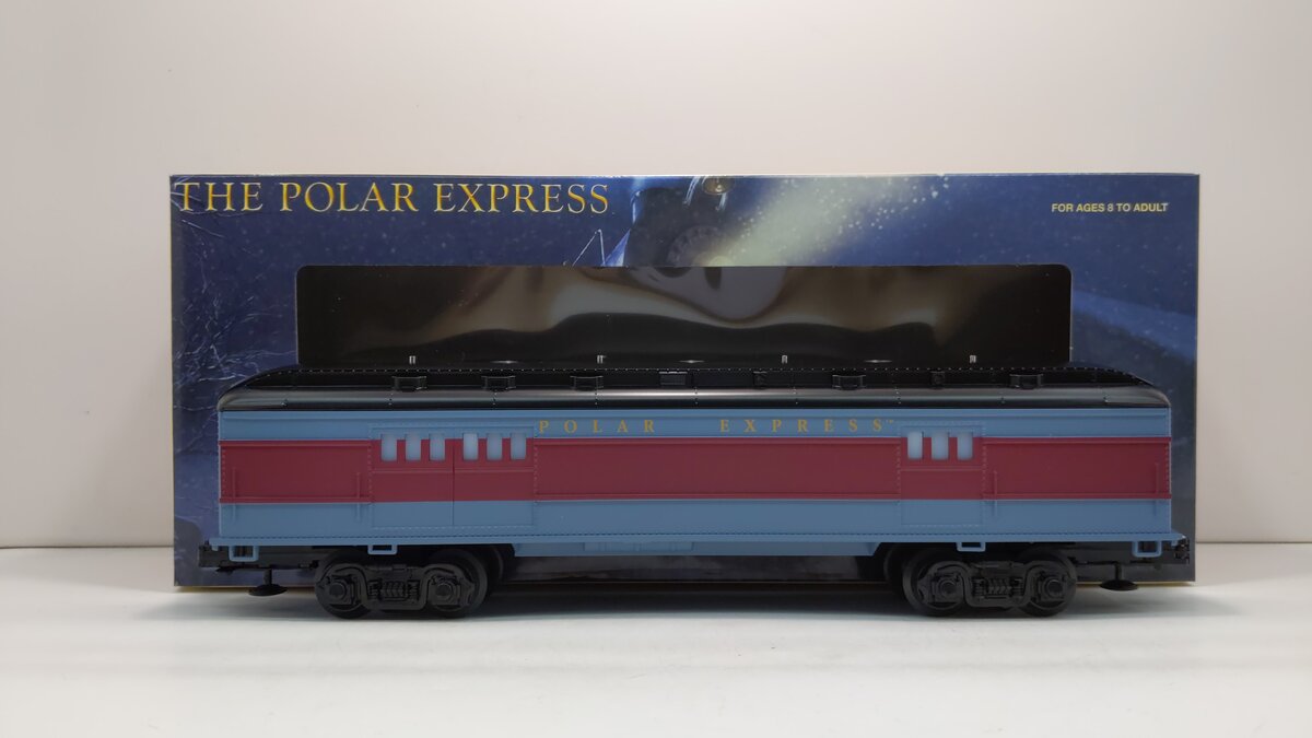 Lionel 6-25135 O Gauge The Polar Express Baggage Car Add-On EX/Box
