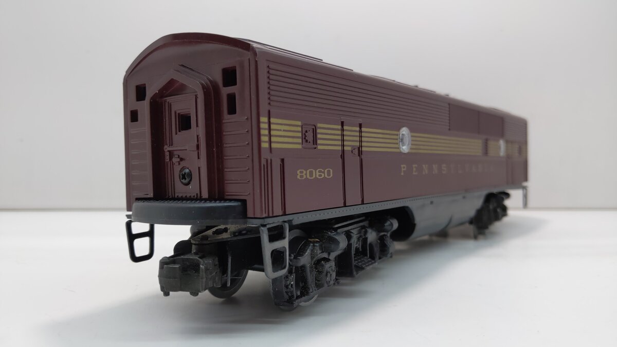 Lionel 6-8060 O Pennsylvania Tuscan F-3 B Unit Dummy Diesel Locomotive #8060 LN/Box