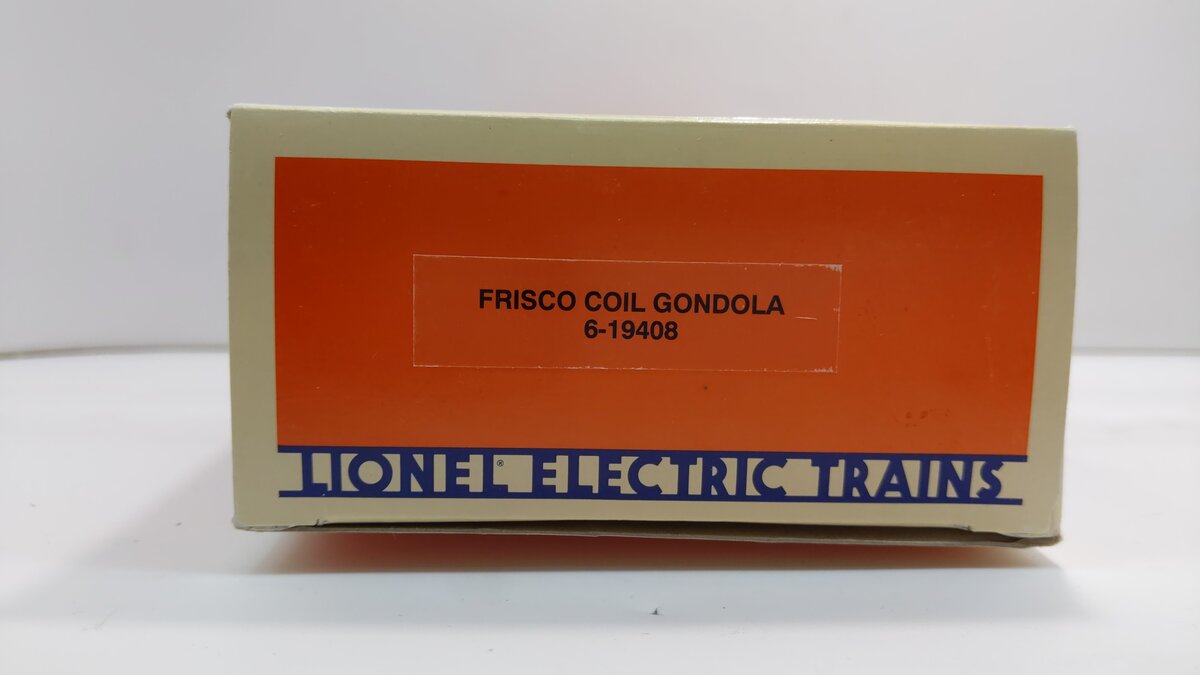 Lionel 6-19408 O Gauge Frisco Coil Gondola NIB
