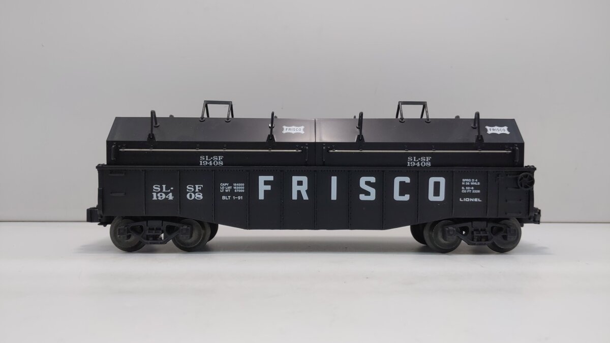 Lionel 6-19408 O Gauge Frisco Coil Gondola LN/Box