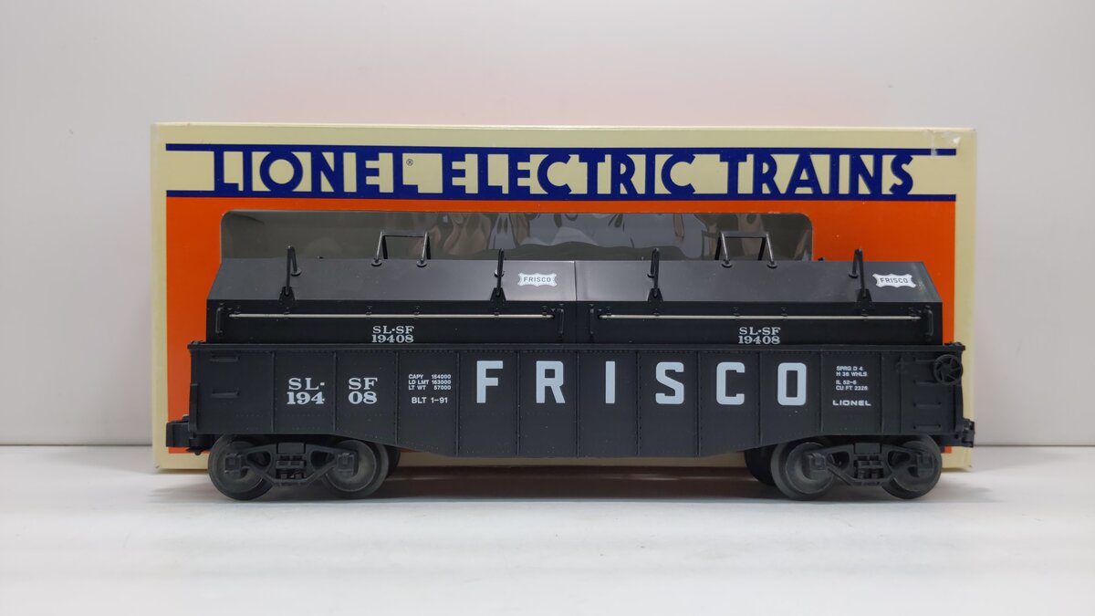 Lionel 6-19408 O Gauge Frisco Coil Gondola LN/Box