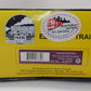 MTH 20-98358 O Gauge Caterpillar Flatcar with 3 Wheel Loaders LN/Box