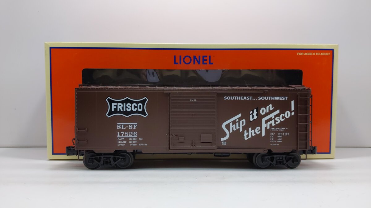 Lionel 6-27217 O Gauge Frisco PS-1 Boxcar #17826 LN/Box