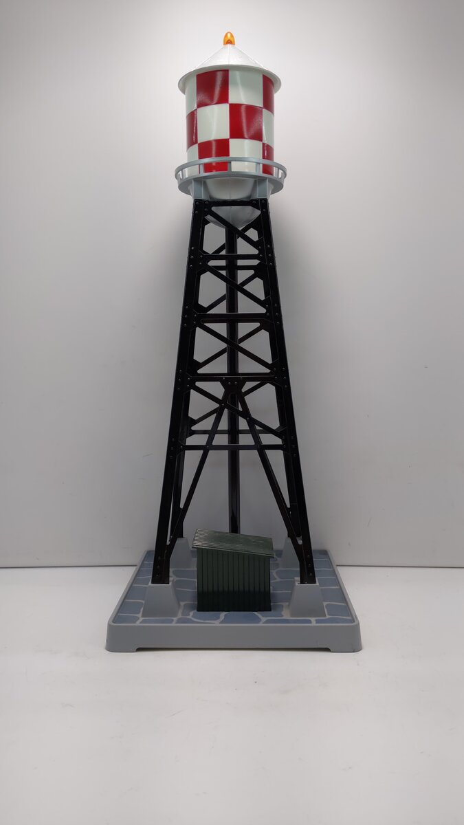 MTH 30-9029 O Gauge #193 Checkerboard Industrial Water Tower LN/Box
