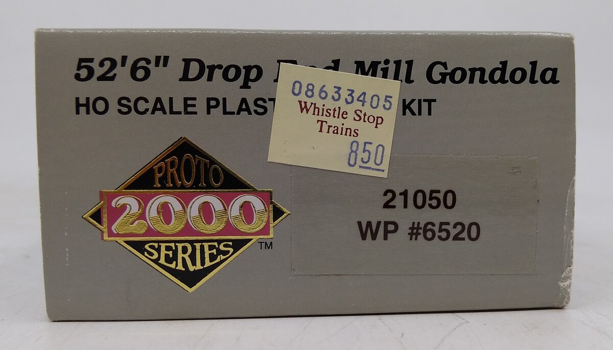 Proto 2000 21050 HO WP 52'6" Drop End Mill Gondola Kit #6520