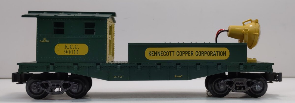K-Line K6900-M001 O Kenncott Copper Corp. Caboose w/ Searchlight #90011 LN/Box