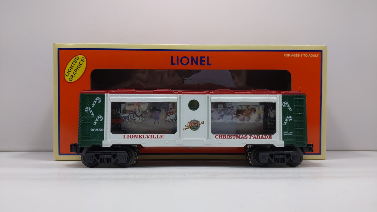 Lionel 6-26859 O Gauge Lionelville Christmas Aquarium Car LN/Box