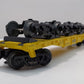 MTH 30-7669 O Gauge Transport Flatcar w/ 4 Freight Trucks #1995 LN/Box